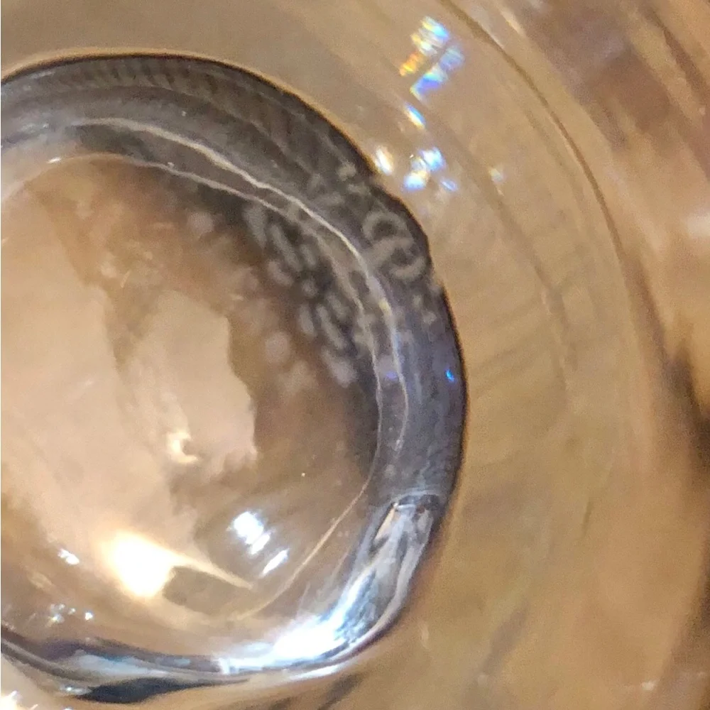 Lenox Fine Crystal Rhythm Taper Or Pillar Candlesticks Set of 2